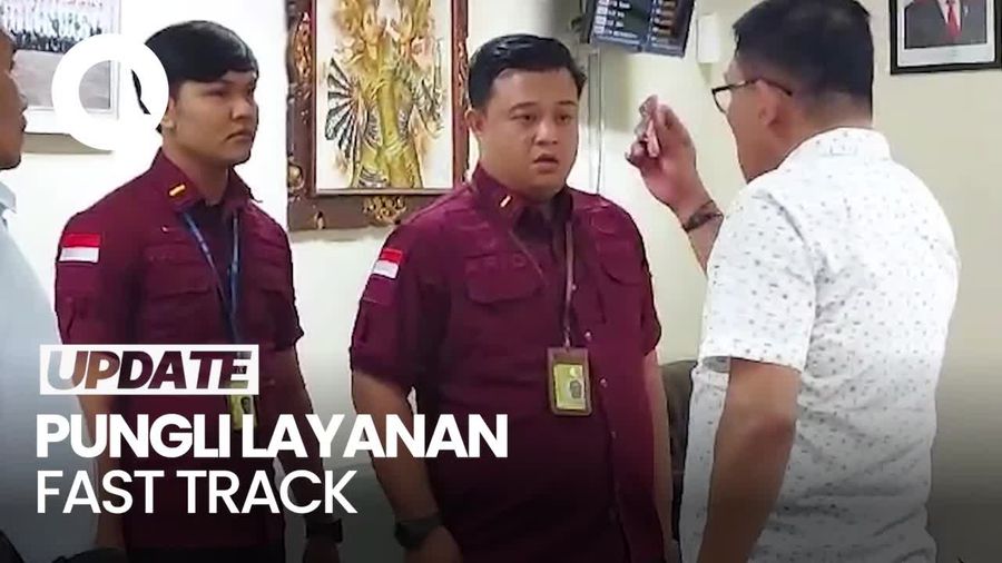 Momen 5 Petugas Imigrasi Bandara I Gusti Ngurah Rai Diringkus Gegara Pungli