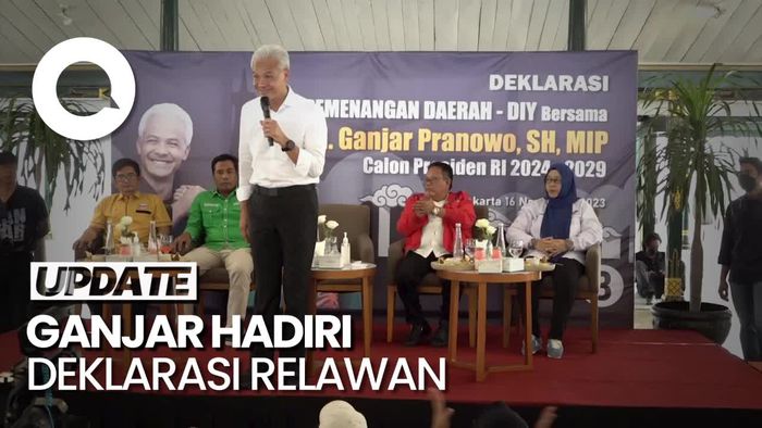 Ganjar Bicara Pemerintahan Bersih di Depan Relawan Jogja