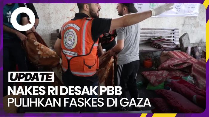 Nakes Indonesia Desak PBB Pulihkan Layanan Kesehatan di Gaza