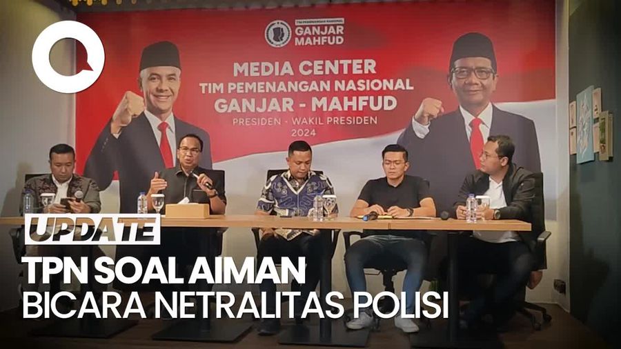 TPN Ganjar-Mahfud Klaim Aiman Punya Bukti tapi Tak Bisa Disampaikan Terbuka