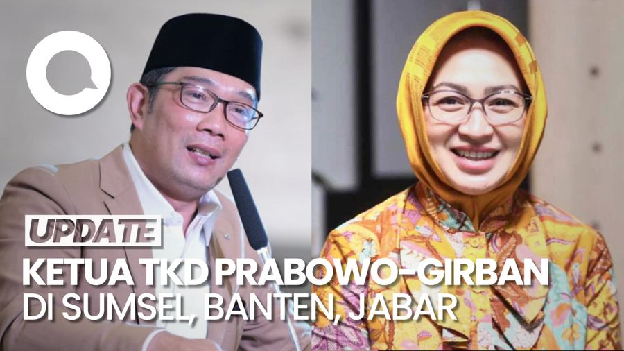 Ada Airin Rachmi-RK di Daftar Ketua Tim Kampanye Daerah Prabowo