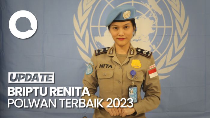 Briptu Renita Jadi Polwan Terbaik 2023, Sekjen PBB Beri Pujian