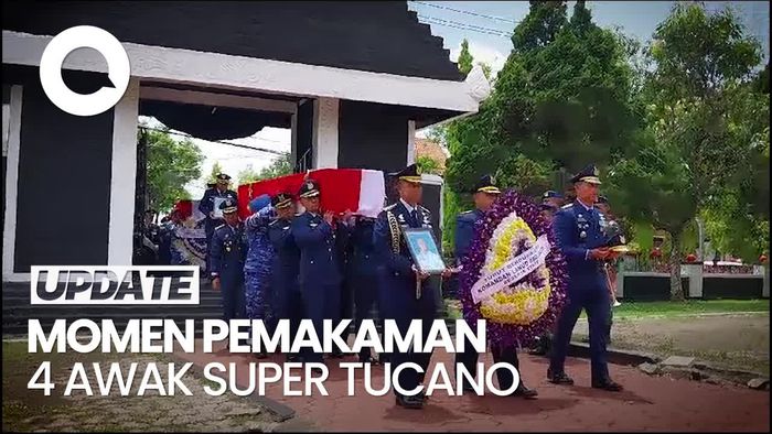 Empat Awak Super Tucano yang Gugur Dapat Kenaikan Pangkat Luar Biasa