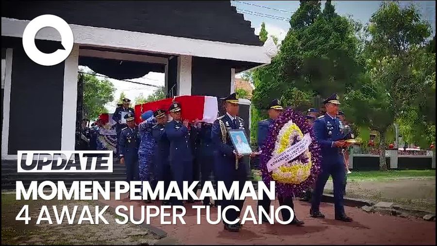Empat Awak Super Tucano yang Gugur Dapat Kenaikan Pangkat Luar Biasa
