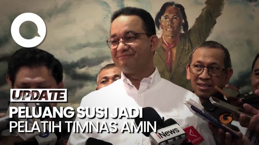 Anies soal Peluang Susi Jadi Pelatih Timnas AMIN: Dalam Proses Penuntasan