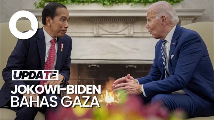 Sederet Pesan Jokowi ke Joe Biden soal Kekerasan di Gaza