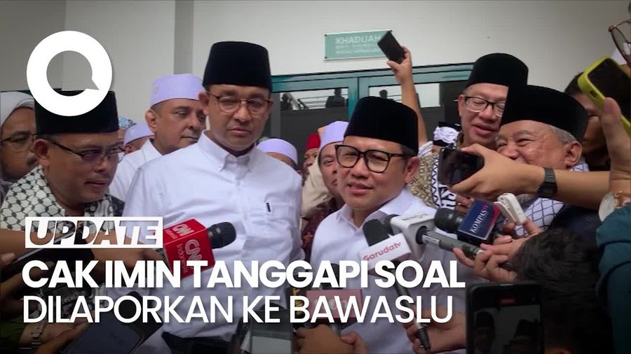 Tanggapan Cak Imin Setelah Dilaporkan ke Bawaslu Gegara Pantun
