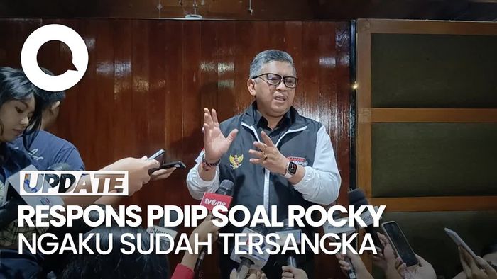 Rocky Gerung Ngaku Ditersangkakan PDIP, Hasto: Sudah Selesai