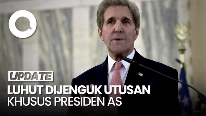 Luhut Ngaku Dijenguk John Kerry: Penghormatan Mereka ke Jokowi