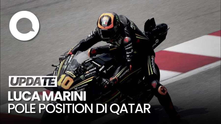 Marini Pole di MotoGP Qatar, Bagnaia-Martin Start Keempat dan Kelima