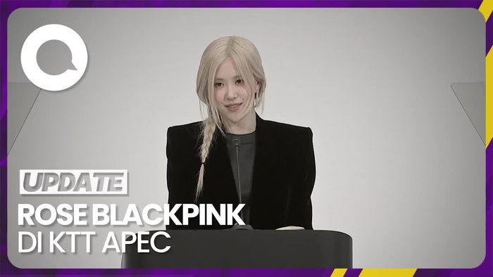Rose BLACKPINK Hadiri KTT APEC, Bahas soal Isu Kesehatan Mental