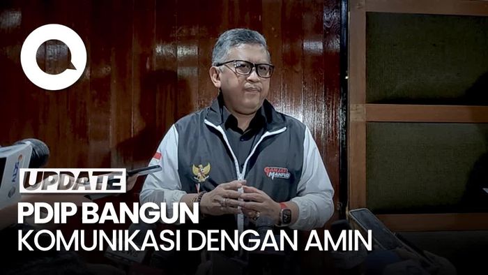 Hasto Komunikasi ke AMIN soal Tekanan Kekuasaan: Rasakan Hal yang Sama
