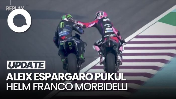 Detik-detik Espargaro Pukul Morbidelli di FP2 MotoGP Qatar