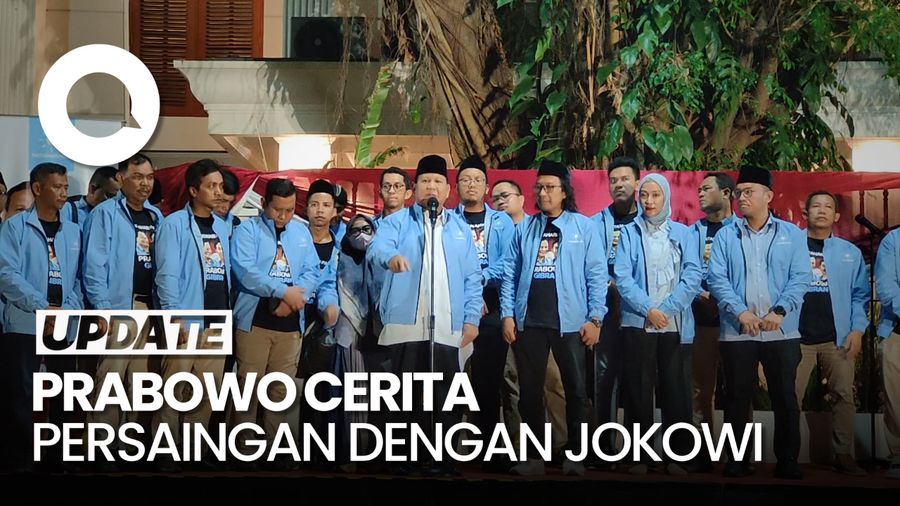 Prabowo Puji Jokowi Lagi: Saya Sangat Sayang Beliau, Saya Tak Menjilat