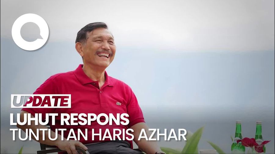 Luhut Respons Tuntutan 4 Tahun Bui Haris Azhar: Tak Ada Kebebasan Absolut