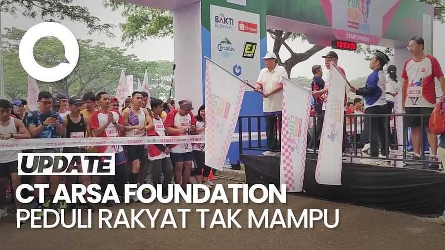 Seluruh Penjualan Tiket CT ARSA Charity Fun Run 2023 Akan Disumbangkan
