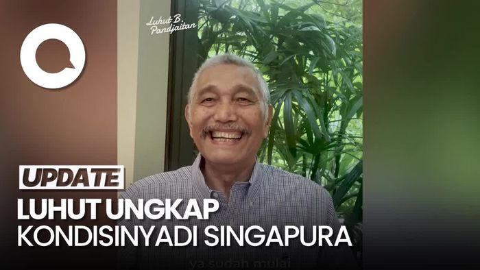Kondisi Luhut di Singapura: Sudah Mulai Angkat Beban hingga Plank