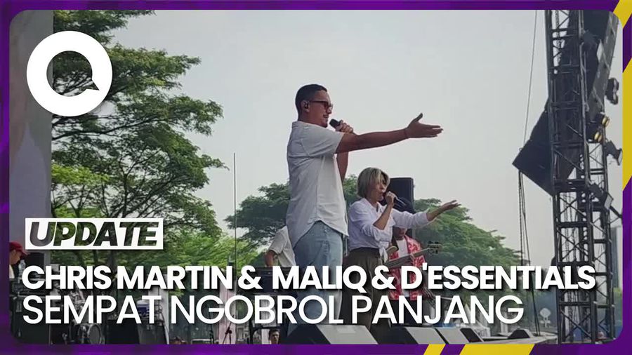 Ternyata Chris Martin Tenangkan Maliq & DEssentials Sebelum Manggung di GBK