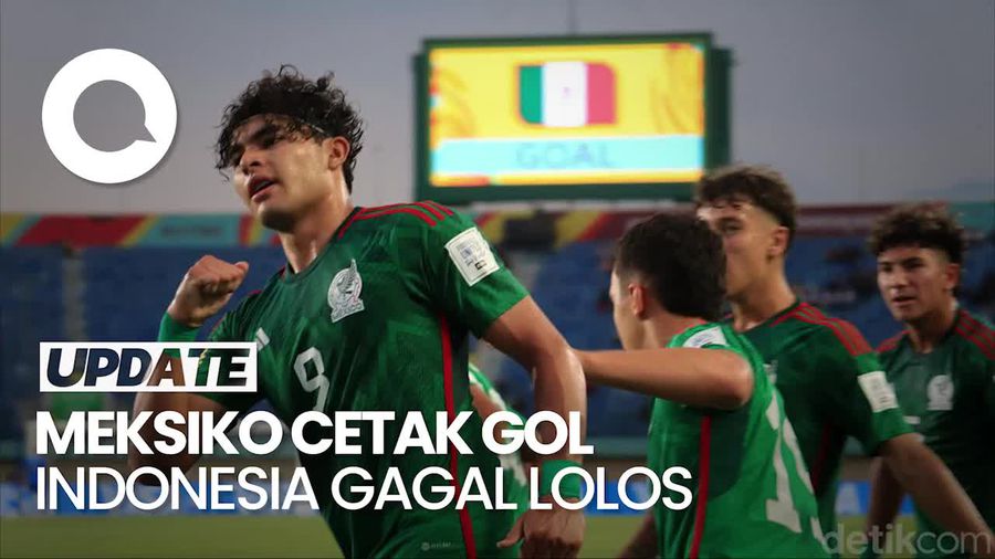 Meksiko Pupus Asa Indonesia Lolos ke 16 Besar Piala Dunia U-17 2023