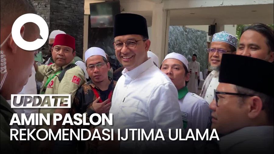Ijtima Ulama Rekomendasikan Anies-Imin di Pilpres 2024