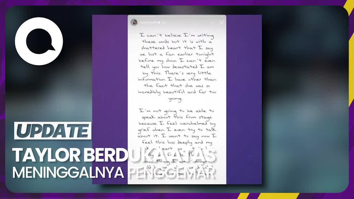 Duka Taylor Swift yang Kehilangan Swifties Jelang The Eras Tour Brasil