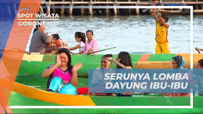 Adu Tangkas Lomba Dayung di Toro Siaje Gorontalo 