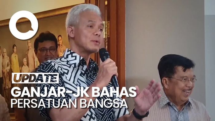Ganjar ke JK: Pilihan Boleh Berbeda, Tapi Kalau Dukung Saya Juga Boleh