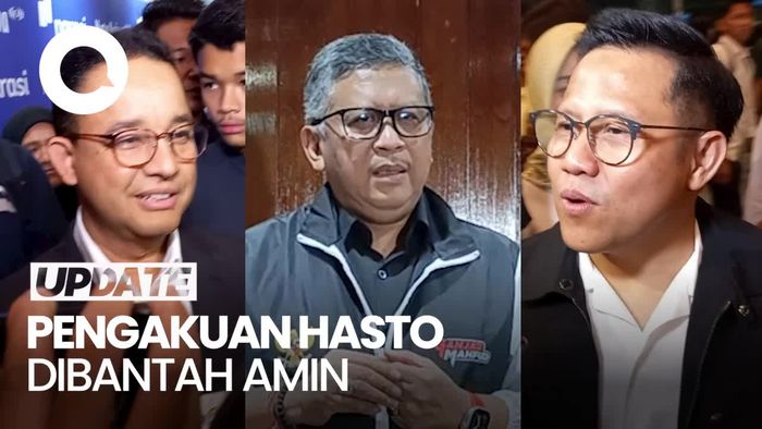 Anies-Imin Bantah Jalin Komunikasi dengan Hasto soal Tekanan Kekuasaan