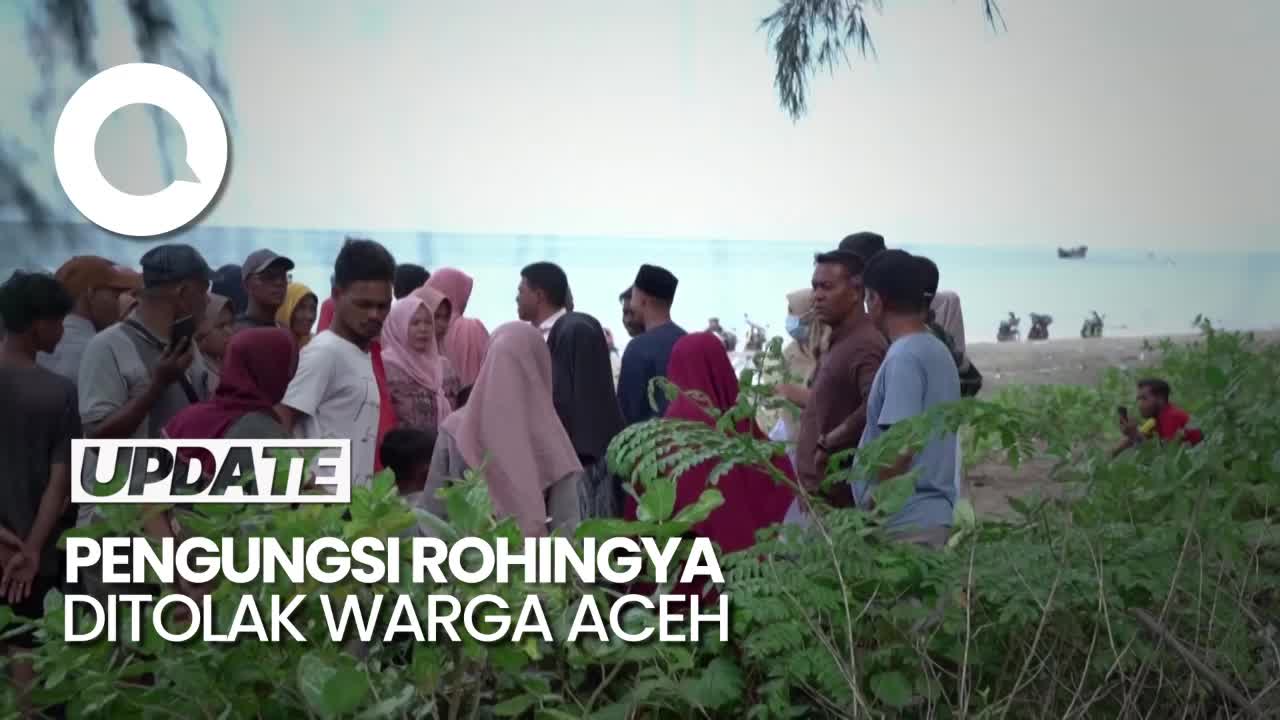 Ratusan Pengungsi Rohingya Ditolak Warga Aceh, Kemlu Bilang Begini