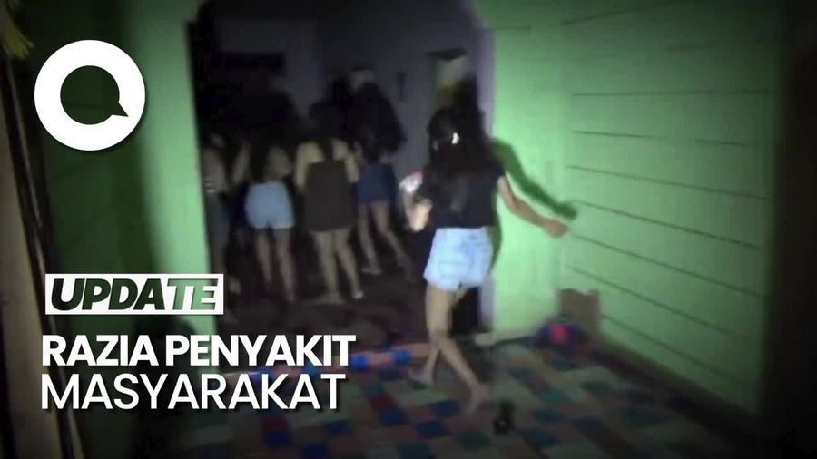 Belasan PSK di Jambi Kocar-kacir saat Digerebek Petugas 