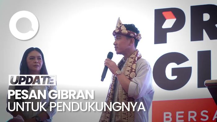 Berulang Kali Gibran Minta Pendukung Tahan Diri Hadapi Fitnah