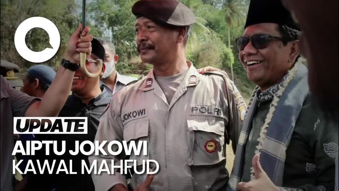 Cerita Mahfud Bertemu dan Foto Bareng Jokowi saat Nyekar di Pamekasan