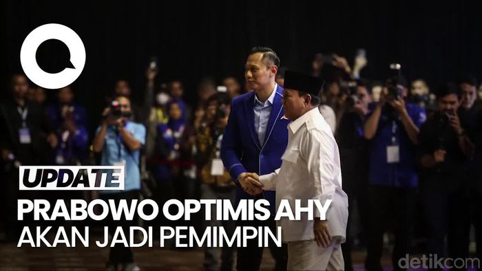 Prabowo: Saya Optimis Mas AHY Akan Tampil Sebagai Pemimpin yang Hebat