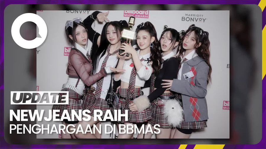 Ungkapan NewJeans Seusai Raih Top Global K-Pop Artist #BBMAs 2023
