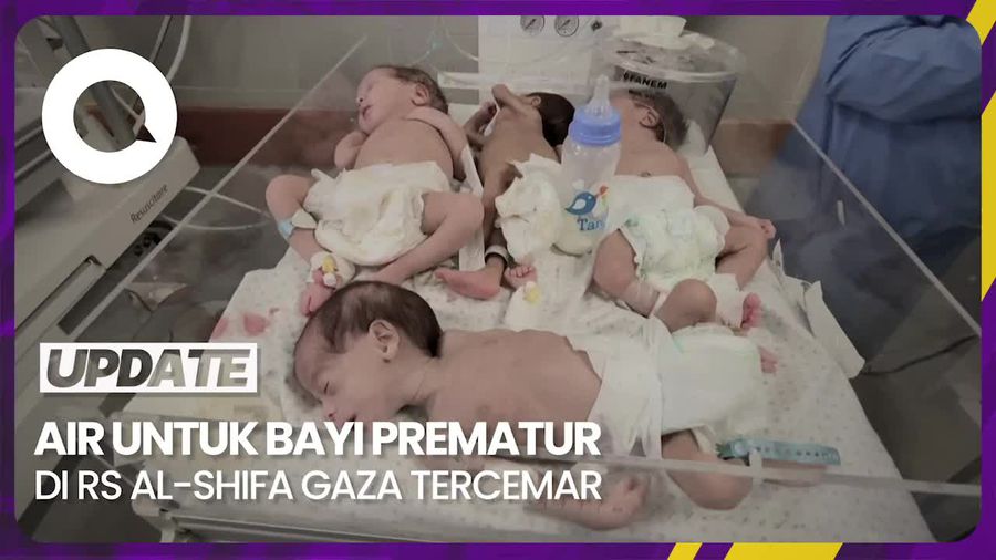 Cemaran Air di RS Al-Shifa Gaza Memperburuk Kondisi Bayi Prematur