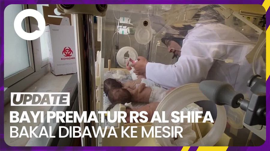 31 Bayi Prematur di RS Al Shifa Bakal Dibawa ke Mesir