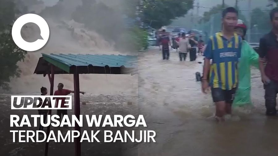 Dahsyatnya Banjir Landa Anambas, Ratusan Warga Terdampak