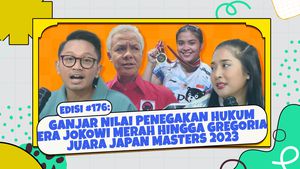Edisi #176: Ganjar Nilai Penegakan Hukum Era Jokowi Merah hingga Gregoria Juara Japan Masters 2023