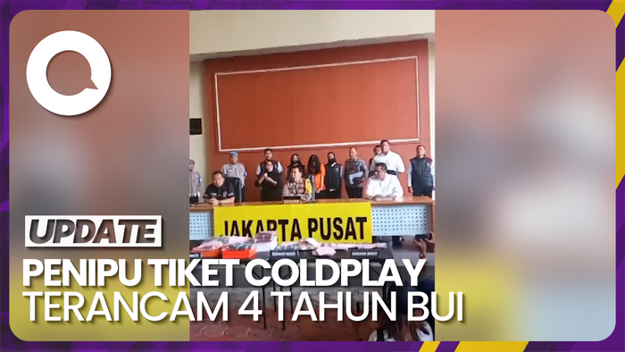 Ghisca Debora Penipu 2.268 Tiket Coldplay Terancam 4 Tahun Bui