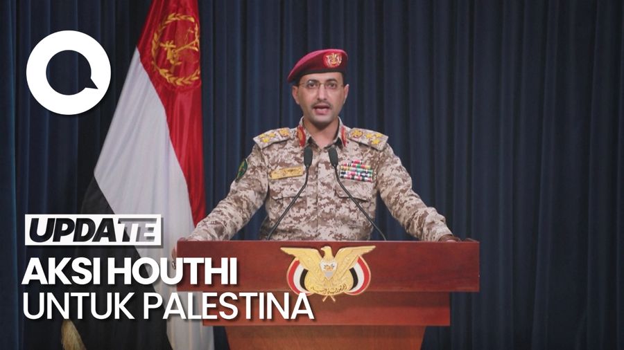 Houthi Bajak Kapal Israel di Laut Merah, 25 Awak Disandera