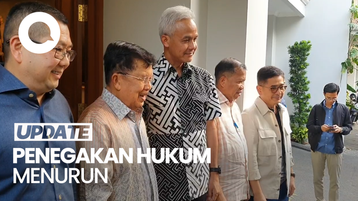 JK Sependapat dengan Penilaian Ganjar Sebut Penegakan Hukum Menurun
