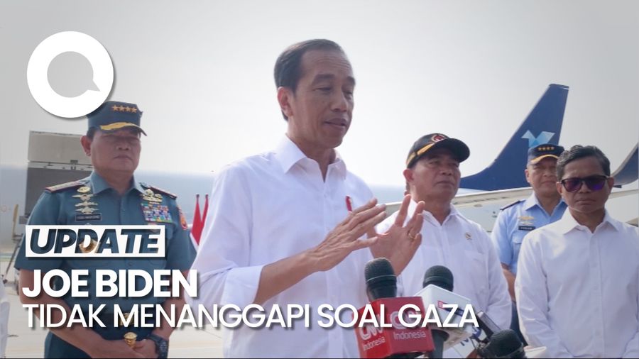 Jokowi Sebut Usulannya soal Gaza Tak Ditanggapi Biden Tapi...
