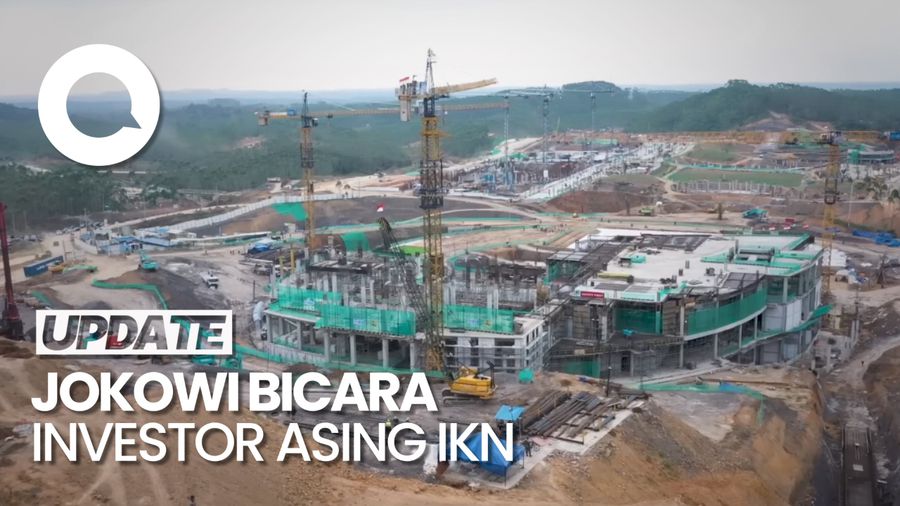 Jokowi Ungkap Ratusan Investor Asing Sudah Teken LOI di IKN
