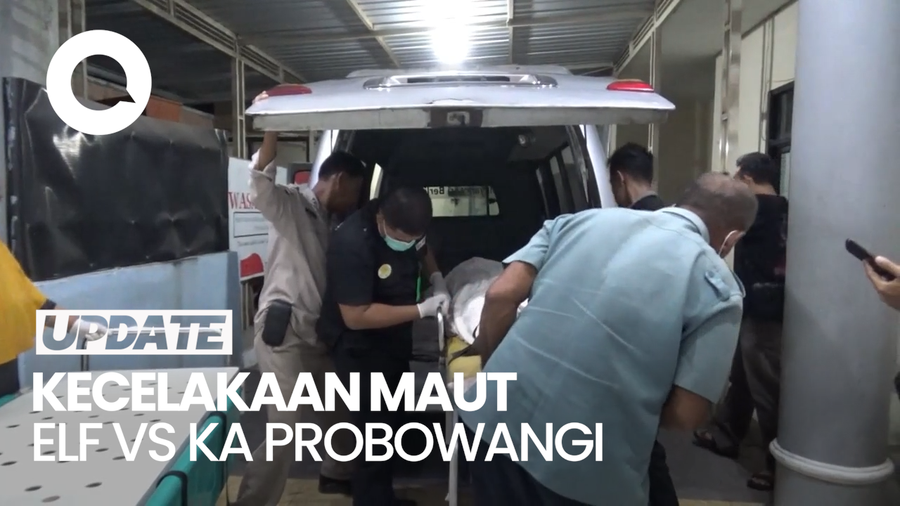 Kecelakaan Maut Elf Tertabrak KA Probowangi Tewaskan 11 Orang di Lumajang