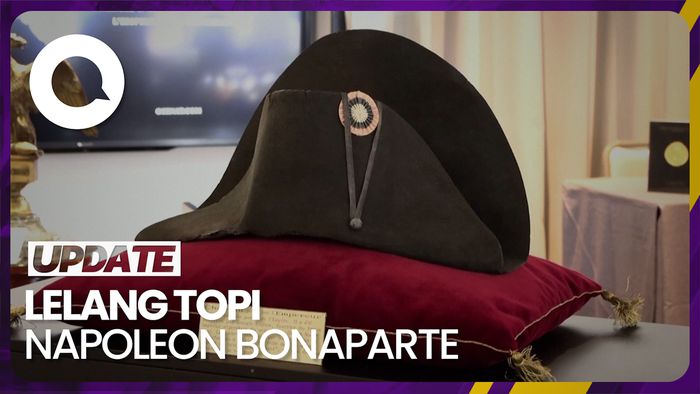 Lelang Topi Napoleon Bonaparte Terjual US$ 2,1 Juta