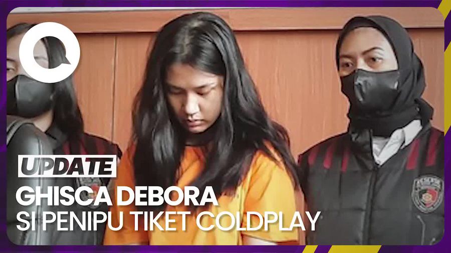Janji-janji Palsu Ghisca Debora Si Penipu 2 Ribuan Tiket Coldplay