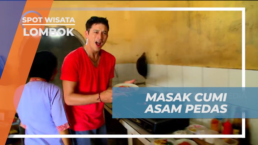 Serunya Berlajar Masak Cumi Asam Pedas Khas Kota Mataram, Lombok