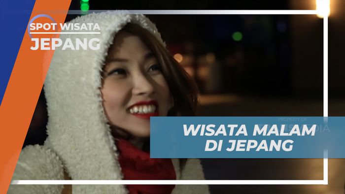 Suasana Malam yang Super Dingin di Pusat Kota Osaka, Jepang