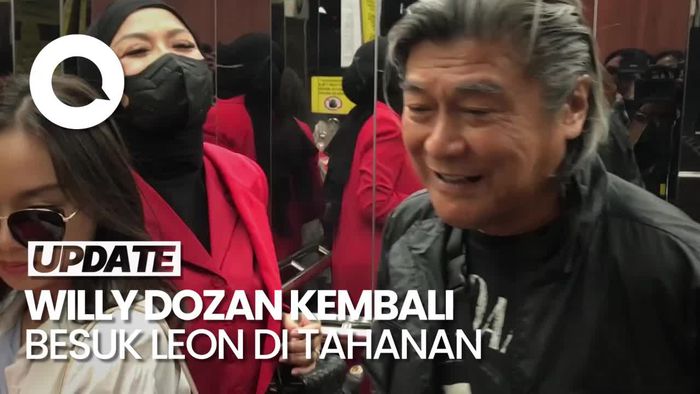 Besuk Leon Lagi, Willy Dozan Bawakan Makanan Favorit