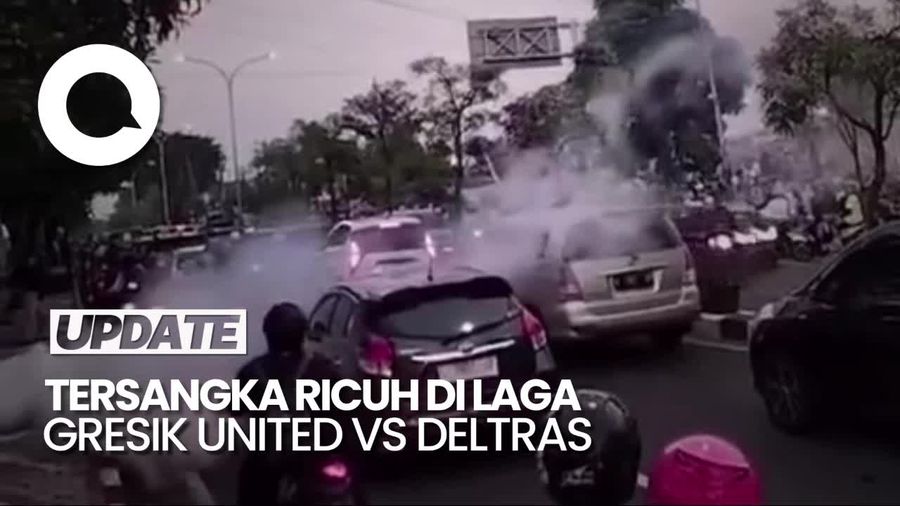 Laga Gresik United Vs Deltras Ricuh, 8 Suporter Provokator Jadi Tersangka